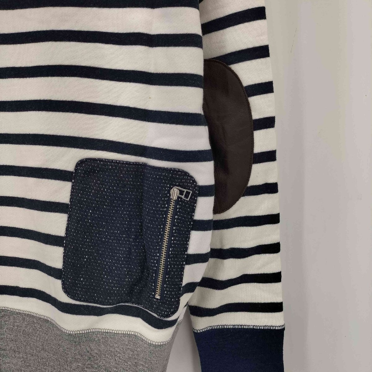 LOOPWHEELER (Loopwheeler) Crazy Pattern Zip Up Pa… - image 3