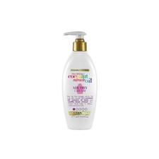 OGX Coconut Miracle Oil Leave Air-Dry Hair Cream, 177 ml (Pack of 1), white