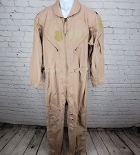 Carter Industries Tan Coveralls Flyers CWU 27/P Class 2 Uniform Workwear 44R
