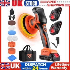 21V Car Polisher Kits Cordless Rotary Buffer Polishing Machine Sander Full Set