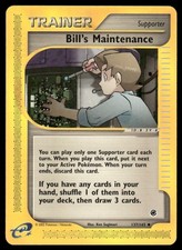 Bill's Maintenance 137/165 Uncommon Expedition Base Set Pokemon Near Mint on eBay