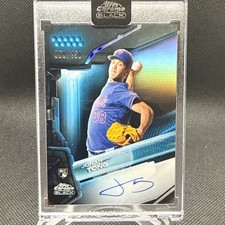 2026 Topps Chrome Black Baseball Jonah Tong On-Card Auto!! Blue! 59/150!! CBA-JT