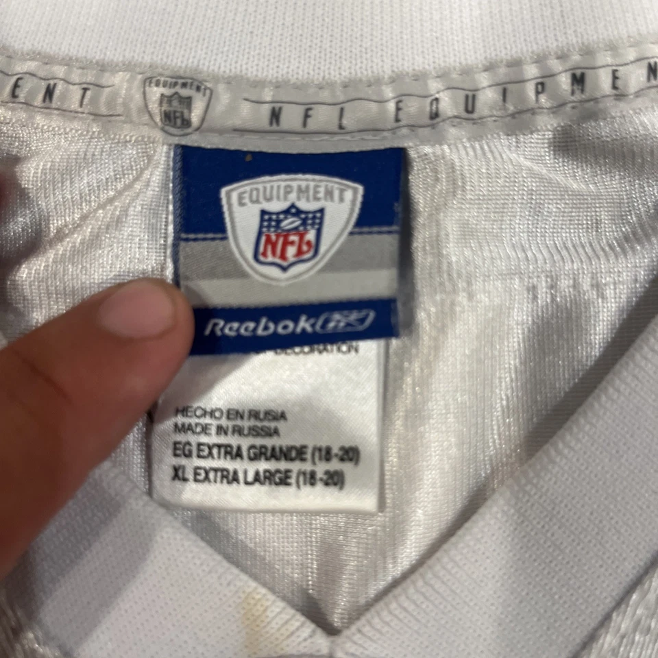 Reebok On Field NFL Pittsburgh Steelers #83 Heath Miller Blanco Juvenil XL 18-20 Foto 4 de 4