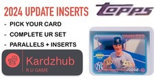 2024 Topps Update + Parallels & Inserts - Baseball - Pick - Complete Your Set 🔥