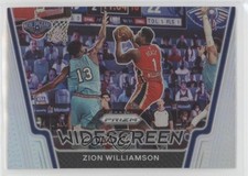 2020-21 Panini Prizm Widescreen Silver Prizm Zion Williamson #4 s3g
