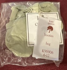 kate quinn baby booties Sage Green 6-12 Months