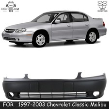 Front Bumper Cover Primed Plastic For 1997-2003 Chevrolet Classic Malibu Front Bumper Cover Primed Plastic For 1997-2003 Chevrolet Classic Malibu