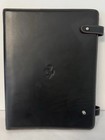 Rare Ferrari Owners Portfolio Black Red Leather Binder 458 Italia California