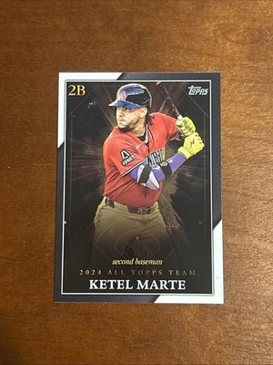 Ketel Marte 2025 Topps Series 1 - 2024 All-Topps Team Diamondbacks #ATT-10