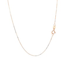 Elephant Pendant in 10k Rose Gold 18 inches