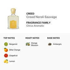 creed neroli sauvage products for sale | eBay