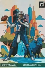 2024 Panini Donruss Josh Allen Downtown Chaser! See Description For Details.