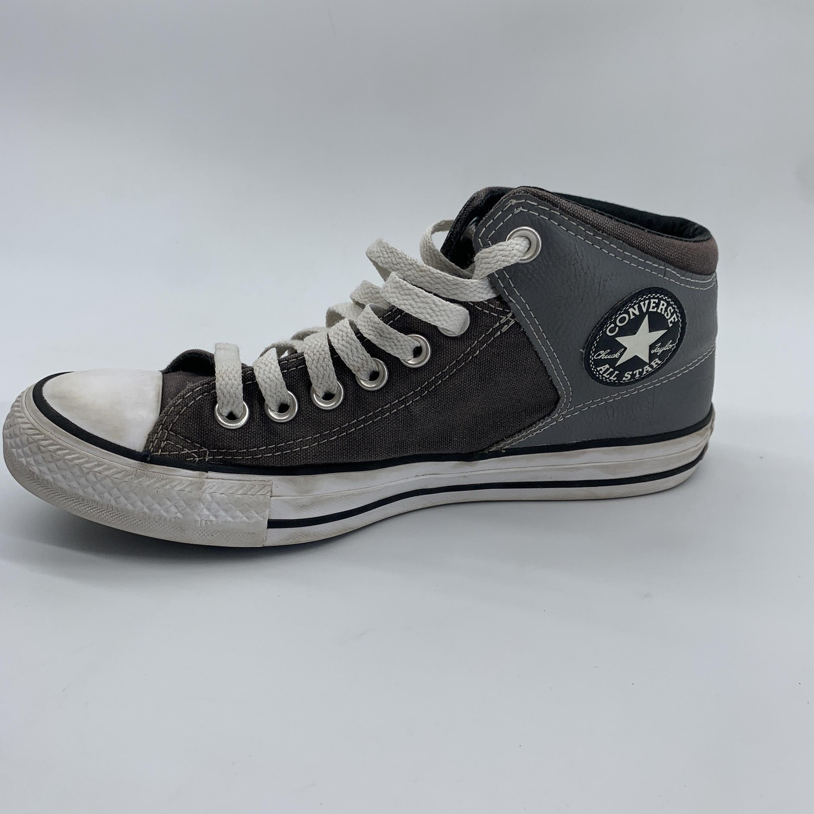Converse Chuck Taylor All Star 2 Shoes Mens Size 6.5 Gray Mid Top Casual 154841C thumbnail 8