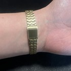 Seiko SX Quartz Women's Oval Gold Tone Bracelet White Dial Dot Markers — photo 4