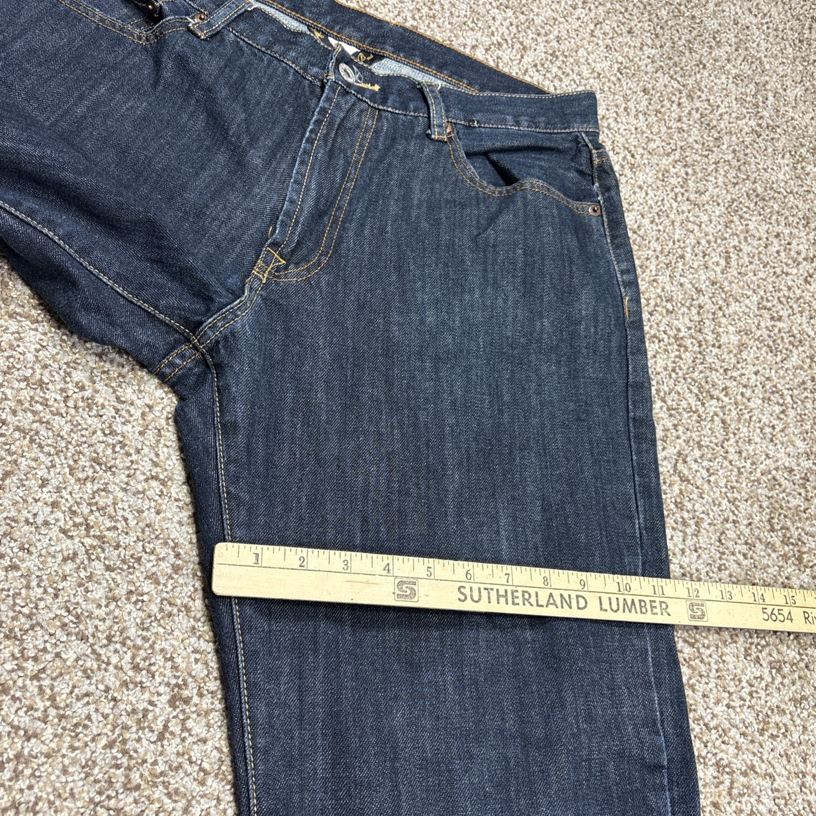 Vintage Lucky Brand Denim Jeans Men’s Size 34 100% Cotton 33x29 - View 12