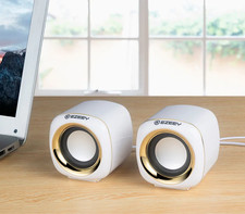 Hifi Mini Desktop Wired USB Computer Dual Speaker for Laptop PC Suround Stereo S