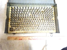 Meyer M-2 250 Piece Plug Gage Pin Set .251-.500  6 missing.