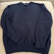 GAP Kids Navy V-Neck Sweater Sz 6/7