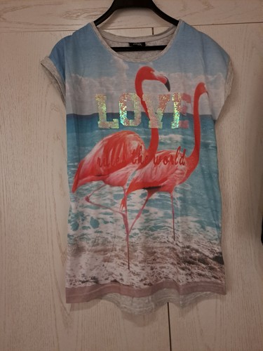 Page One Young Shirt Mädchen 170/176 Flamingo Top Zustand - Bild 1 von 2
