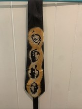 Vintage Silvia Beatles Memorabilia Tie Silk Made in USA