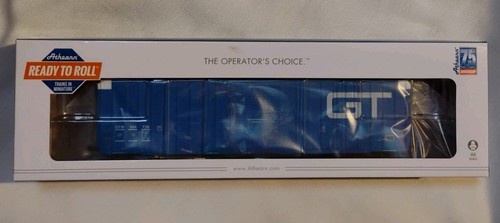 Coche de caja Athearn #16113 escala HO "Grand Trunk" 60' FMC cubo alto Rd. #384736 | Condition: New