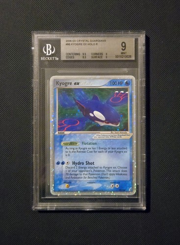 Kyogre ex graded BGS 9 for sale on eBay