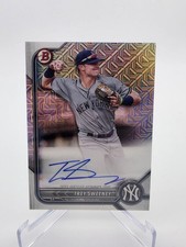 Trey Sweeney 2022 Bowman Chrome Mega Box Mojo Refractor #BCMA-TS Auto!