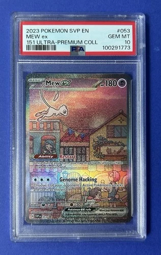 2023 Pokémon SVP EN Mew ex 151 Ultra - Premium Coll #053 PSA 10 GEM MT