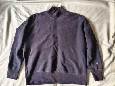 Neu Champion Reverse Weave XL Garment Dye Sweatshirt Navy xxl High Neck