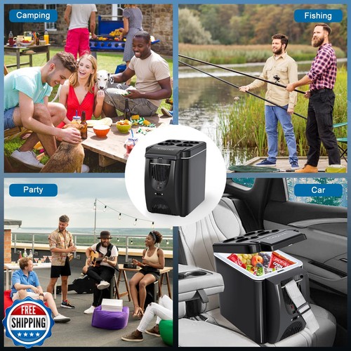 CAYNEL 12V 6 Quart Termoelettrico Personale, Capacità 6 Litri, Portatile Elettrico - Foto 4 di 5