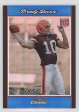 2007 Bowman Chrome Blue Refractor 133/150 Brady Quinn #BC57 3c7