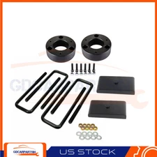 (4) Leveling Kit Lift Front 3" & Rear 1" For Silverado Sierra 1500 2007-2021