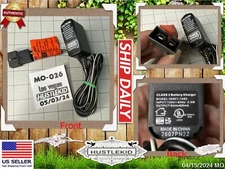 Genuine Fisher Price Power Wheels 00801-1781 Blue 6v Battery Charger 6 Volt OEM