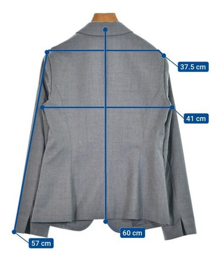 UNTITLED Tailored Jackets Gray 1(Approx. S) 2200554896014 - Picture 8 of 8