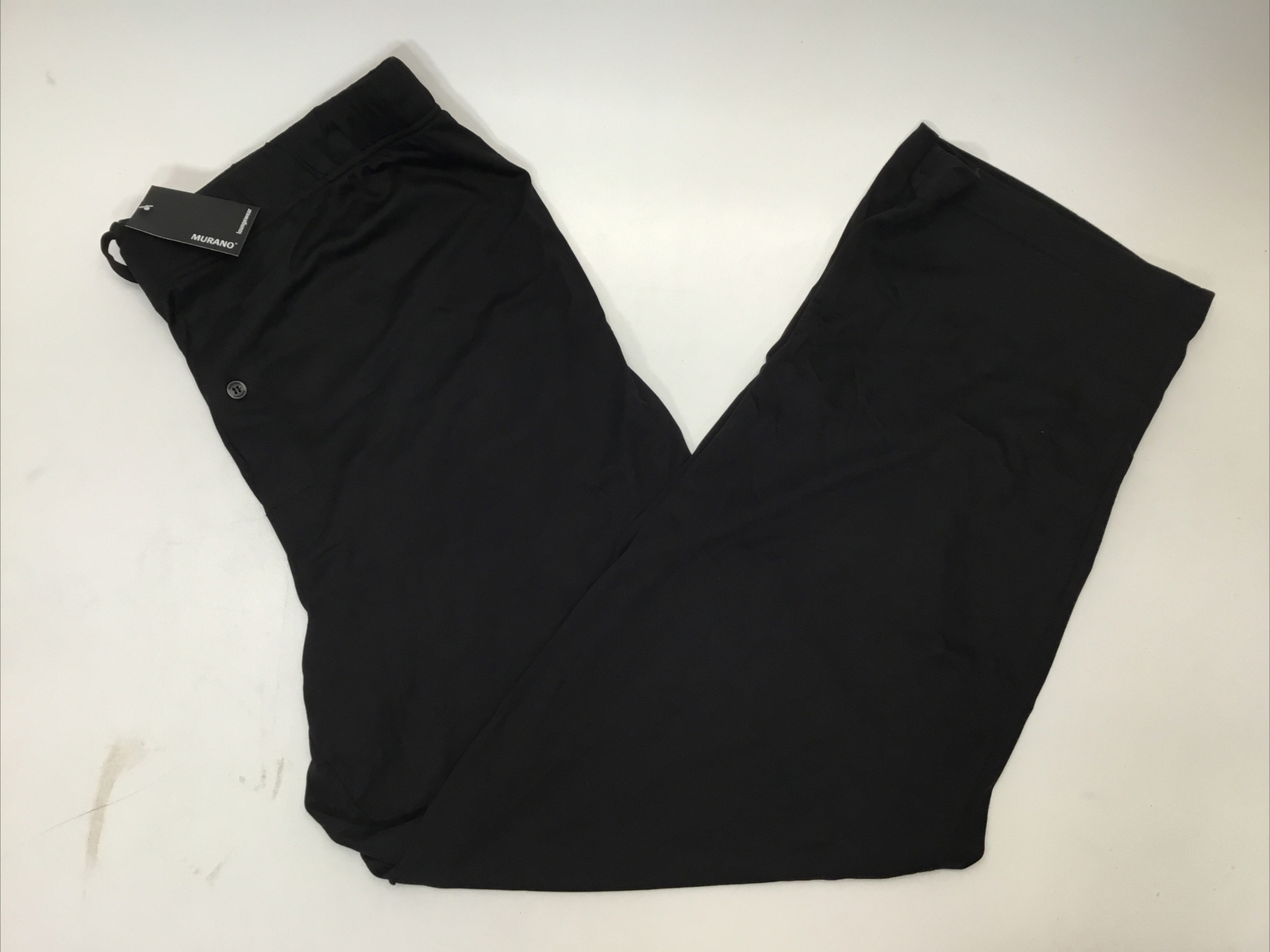 Пижамные брюки Murano Loungewear на завязках, Черные, Sm