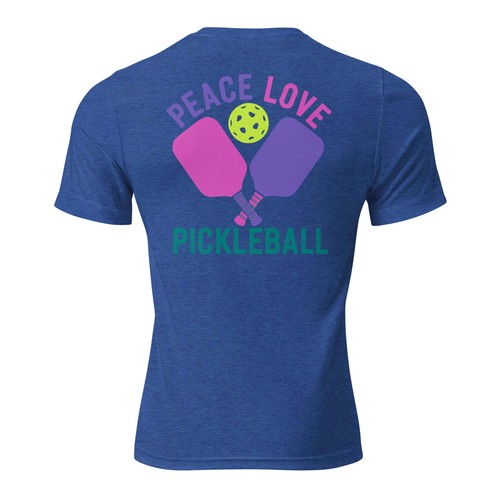 Women's Peace, Love, Pickleball Short Sleeve T-Shirt - Picture 57 of 110