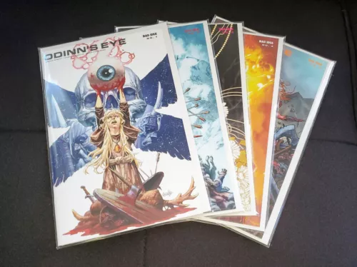 ODINN'S EYE #1-5 COMPLETE SET LOT BAD IDEA NM 1st Printings