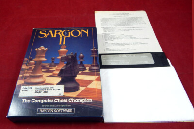 C64 / Atari :  Sargon 2  II - Hayden Software 1982 