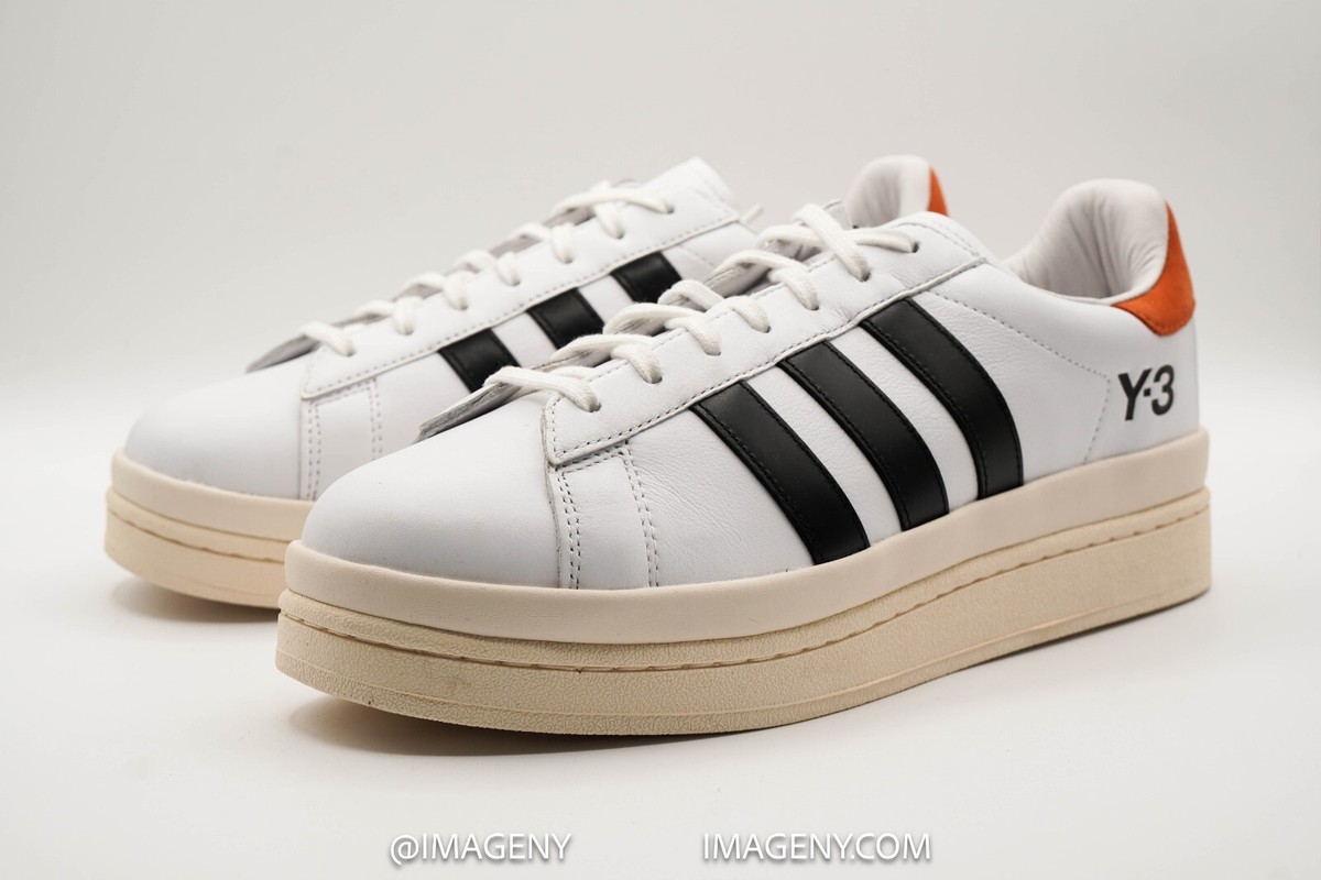 ADIDAS Y-3 HICHO NEW SIZE 11.5 CORE WHITE CORE BLACK RED FX1747 | eBay