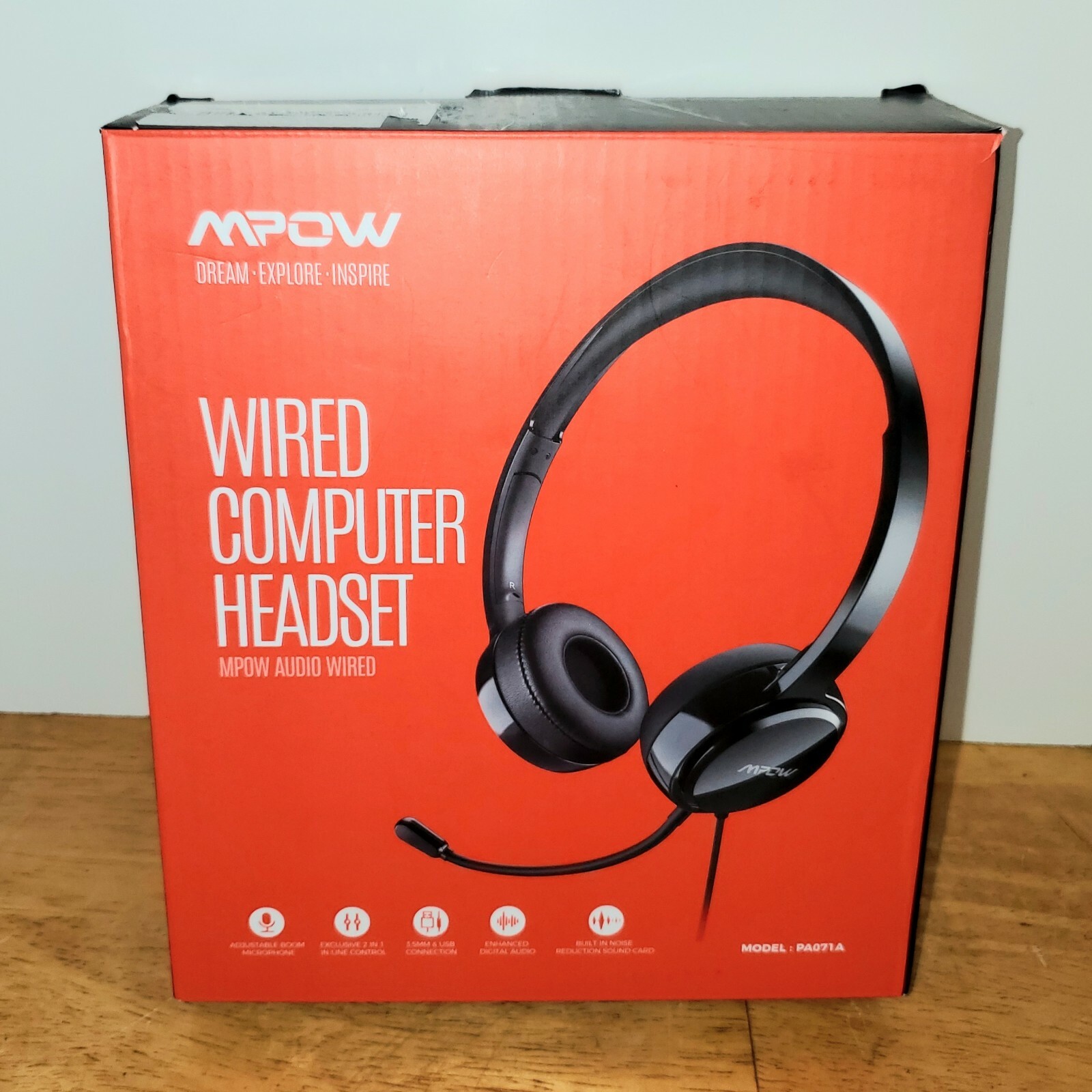 Mpow PA071A Computer Headset with 