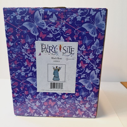 Figura The Fairy Site "Black Rose" 2011 Munro Enterprises GI93013 en caja - Imagen 10 de 10
