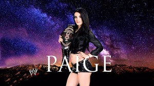 Paige Wwe Star Background 24 X 36 Poster Ebay