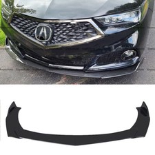 For Acura Integra Universal Front Bumper Lip Spoiler Splitter Glossy Black For Acura Integra Universal Front Bumper Lip Spoiler Splitter Glossy Black