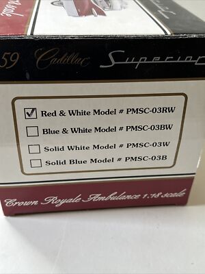Sunset Coach 1:18 Precision Miniatures 1959 Cadillac