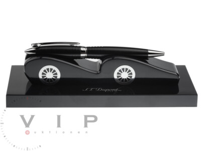 S.T. DUPONT STREAMLINE R KUGELSCHREIBER CERAMIUM ACT & PALLADIUM STYLO BILLE PEN