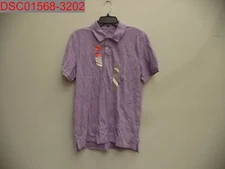 St. John's Bay Men's Lavendula Quick Dri Preformance Polo, Size M 5130190010907