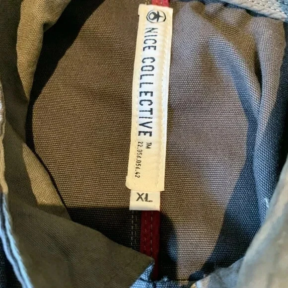 NICE COLLECTIVE Field Jacket - 100% Cotton - Size XL - Image 4 of 4