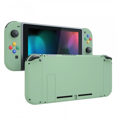 Matcha Green Console Back Plate Controller Shell w/ Buttons for Nintendo Switch