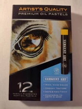Premium Oil Pastels 12 Colors NEW Sealed Artist's Quality Sargent Art 