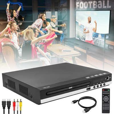 CD DVD UHD Spieler mit HDMI USB AV Anschluss Mit Fernbedienung für TV Player